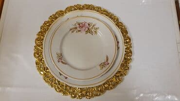 qab qacaq ikinci el: Boşqablar, rəng - Ağ — 1