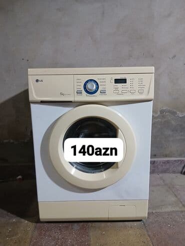Paltaryuyan maşın LG, 5 kq, Avtomat, Qurutmasız, Kredit yoxdur