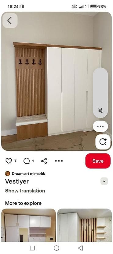 uşaq dolab: Mənzil girişi üçün müasir vestiyer-garderob dəsti - Dizayn — 2