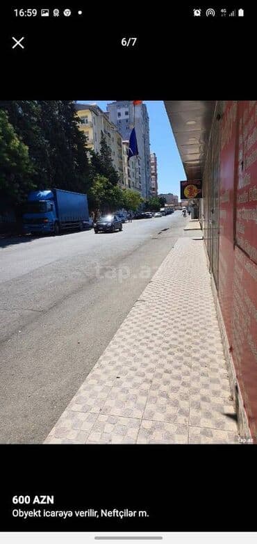 сдаю в аренду помещение: Nəsimi rayonu Nizami metrosuna yaxın yerləşən 1 yarızirzəmi ümumi — 3