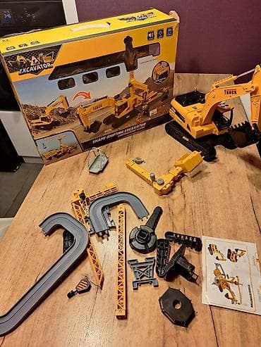 Uşaq arabaları: Oyuncaq ekskavator — 2