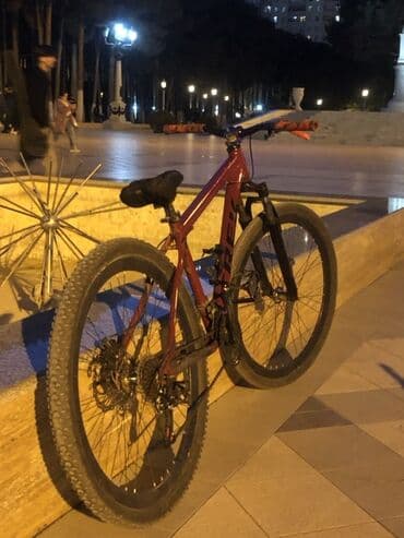 salcano велосипед цена: TREK dağ velosipedi - Çərçivə: Alüminium hardtail, qırmızı rəng, TREK — 4