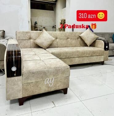 Künc divan, Açılmayan, Bazasız, Parça, Çatdırılma yoxdur