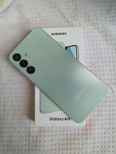 11 pro mac: Samsung Galaxy A16, 128 GB, rəng - Yaşıl, İki sim kartlı — 1