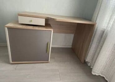 компьютерный стол баку: Künc masa, Siyirməli, Teksturalı laminat — 1