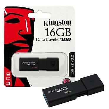 Flash kart Kingston, 16 GB, USB 3.0, Yeni