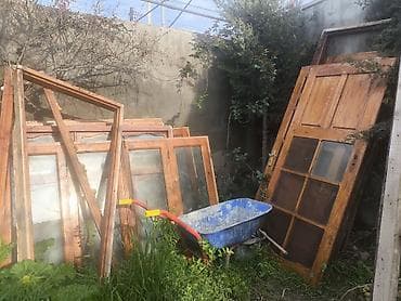 poluq taxta: Taxta qapı və pəncərə dəstləri - Material: tam ağac çərçivələr — 3