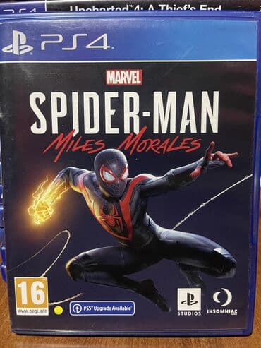 Oyun diskləri və kartricləri: Spiderman Miles Morales Unvan Xirdalan AAAF Park Metrolara Catdirilma
