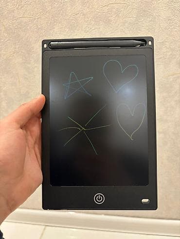 ikinci el ipad: LCD silinə bilən yazı lövhəsi. Cəmi 1 düymə ilə silə bilirsiz — 2