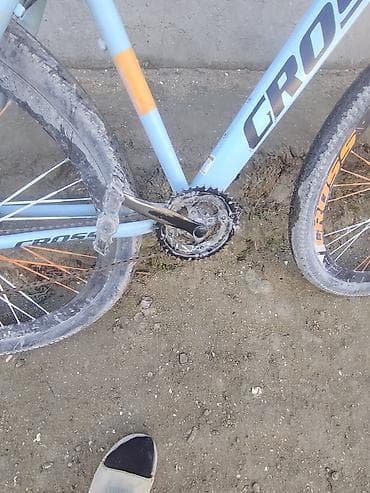 velosiped bmw: Velosiped – CROSS GTR - Çərçivə: yüngül alaşımlı, açıq mavi rəng — 3