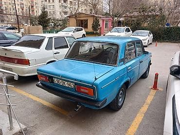 masin disk: VAZ 2106, sedan, mavi rəng. Klassik “Jiguli” dizaynı, dörd qapı, geniş — 2