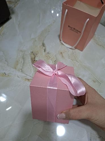 hədiyyəlik qutu: Hədiyyə qutusu, rəng - Çəhrayı — 2