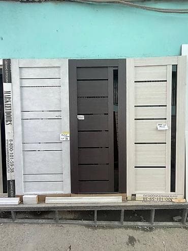 qapi: Yeni Otaq qapısı 90x205 sm Çərçivə ilə, Zəmanətli, Ödənişli quraşdırma, Pulsuz çatdırılma — 1