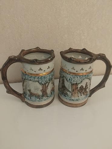 Fincanlar, Keramika, 2 ədədli dəst, 500 ml