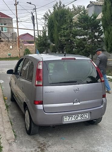 e 280: Opel Meriva A – gümüşü/boz monominiven 1.4 bezin əla veziyətdə rəng — 5