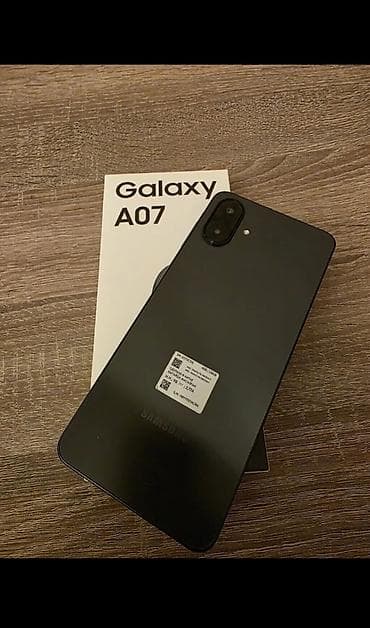 Samsung Galaxy A07, 128 GB, rəng - Qara, Sensor