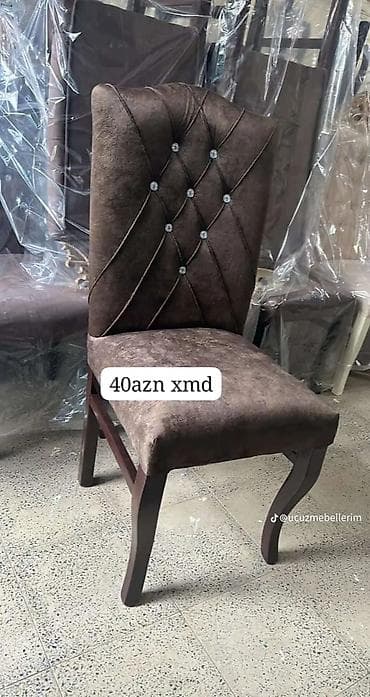 islenmis stol: Mətbəx üçün, Yeni, Qatlanmayan, Stul — 1