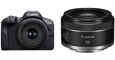 motorlar: Canon EOS R100 seriyalı güzgüsüz fotoaparat body Məhsul təsviri: - — 1