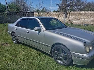 mercedes gl: Mercedes-Benz E-Class (W210) sedan - Kuzov: 4 qapılı sedan, gümüşü — 3