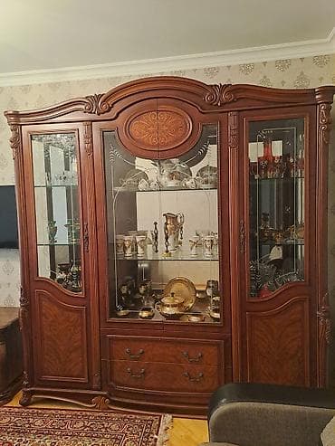 aptek vitrin: Açılan, 3 qapılı Düz dolab, Stenka — 1