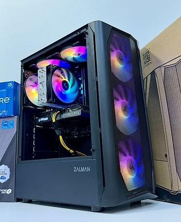 3070 ti: 📑 Zəmanət Verilir . 🚚 Çatdırılma var ❗️Yeni ❗️ ▪️MSİ CASE 4 Ədəd RGB — 2