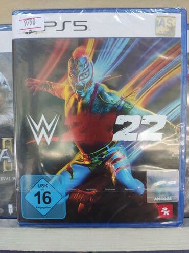 gta 5 diski satilir: Playstation 5 üçün w2k22 oyun diski. Tam yeni, original bağlamada. - — 1