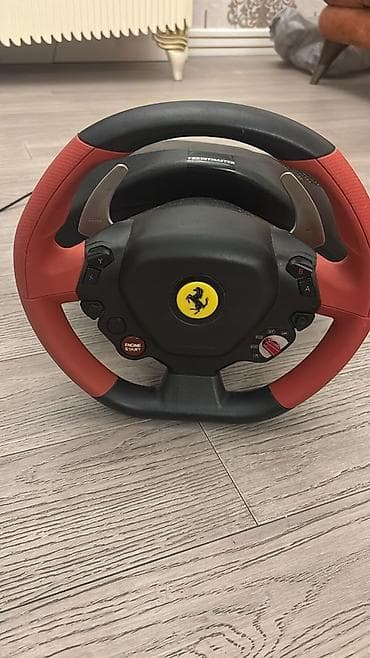 oyun sukanı g29: Thrustmaster Ferrari yarış sükanı və pedal dəsti - Brend/model — 3