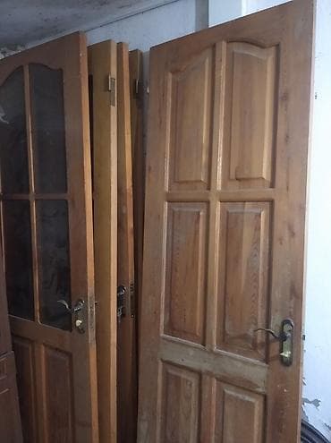 Дом и сад: Taxta iç qapılar dəsti - Material: tam ağac (təbii ağac teksturası — 4