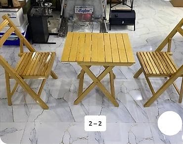 işlənmiş dəhliz dolabı: Açıq hava üçün yığıla bilən mebel dəstləri və şezlonq - Alüminium — 3