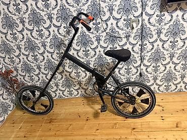elektrik velo: Unikal dizayna malik şaquli sükanlı şəhər/krüizer tipli velosiped — 3