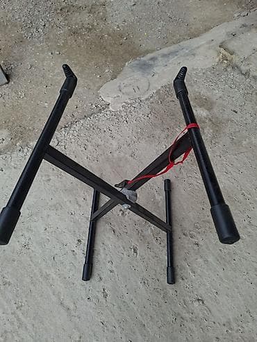 Fleytalar: DİNAKORT STOYKASI Portativ klaviatura dayaqı (X-tipli) - Material — 2