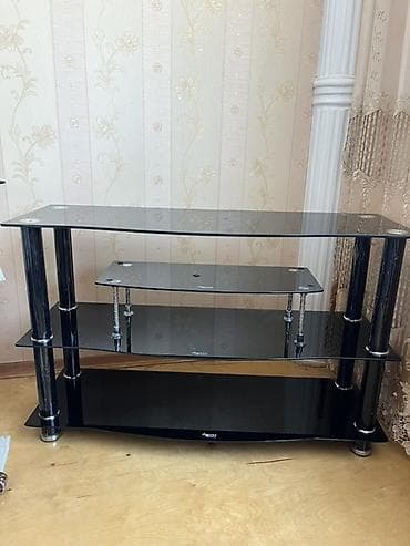 Düz TV altlığı, Polkalı, Şüşəli lalafo.az -da Düz TV altlığı, Polkalı, Şüşəli