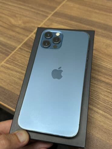 iphone 11 yigilma: IPhone 12 Pro, 256 GB, Pacific Blue, Face ID — 3