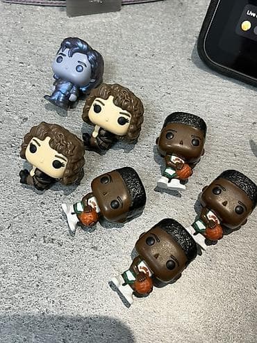 Статуэтки: Funko Pop Stranger things kinder joy -UD Steve, Nancy, Lucas - Say — 1