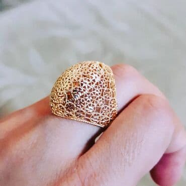 merkezi univermaq qizil: Toy, Üzük, Sarı qızıl, 585 Əyar, Qaşsız — 8