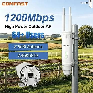 modem ev interneti: MODEM üçün WIFI uzadıcı( 300 metrə qədər) REPİTOR "COMFAST AC1200 — 3
