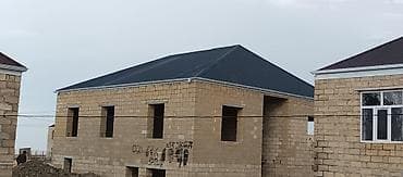 bineqedi ucuz heyet evleri: Satılır: tikinti mərhələsində fərdi yaşayış evi - Layihə: 1 mərtəbə + — 3