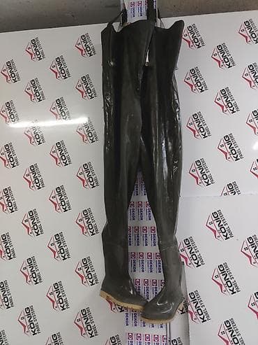 ağ rezin çəkmələr: Balıqçı relyaları (boğaza qədər), inteqrə edilmiş rezin çəkmələrlə - — 5