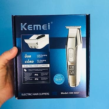 kişi eynəyi: Kemei 5027 saç saqqal aparatı * Yenidir. Təraş üçün maşınka. * Tapa — 7