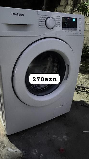 series s: Samsung paltaryuyan maşın – EcoBubble, 6.5 kq - Ön yükləməli — 1