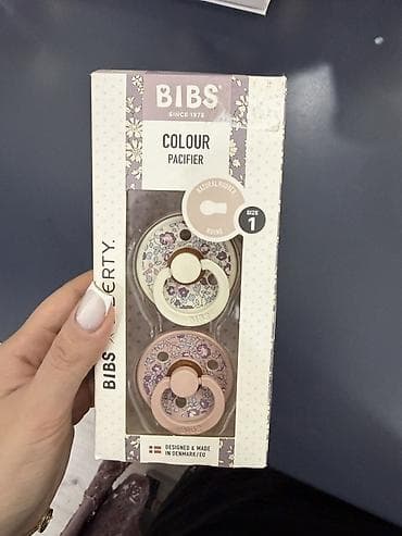 taba lapka: Asılqanlar hədiyə verilir BIBS x Liberty “Colour Pacifier” dəsti - — 4
