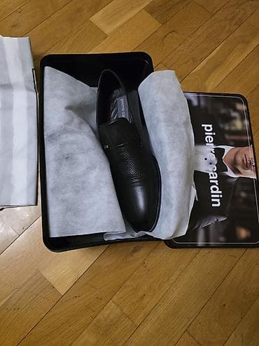 Botinkalar: Pierre Cardin kişi klasik dəri ayaqqabısı. Yenidir heç geyinilməyib — 3