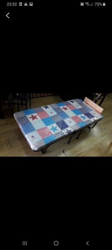 купить раскладушку в баку: Новый, Раскладушка с мочалкой — 15