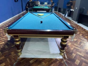 бильярдный стол цена бишкек: - 10 fut Rus bilyard stolu satılır – tam aksesuar komplekti ilə — 11
