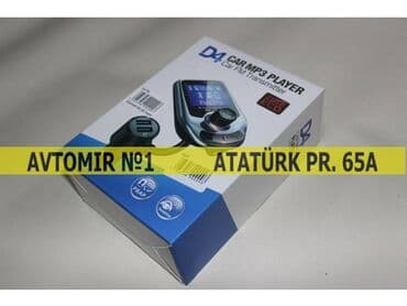 Fm modulyator "a43" bundan başqa hər növ avtomobi̇l aksessuarlarinin