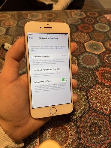 ayfon 11 islenmis: IPhone 8, 64 GB, Qızılı, Barmaq izi — 3