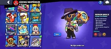 lom qızıl satışı: Brawl Stars hesabı - Kupa: 34 199 (Kupa Yolu II nişanı görünür) - — 3