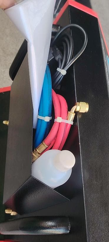 Avtomobil kondisioner sistemi üçün servis aparatı (AC xidmət — 5