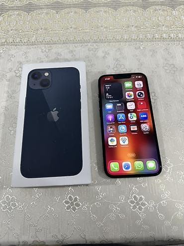 iphone x kreditle: IPhone 13, 128 ГБ, Черный — 9
