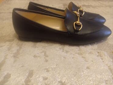 Makasin və loferlər: Ölçü: 36, rəng - Qara, Yeni — 2